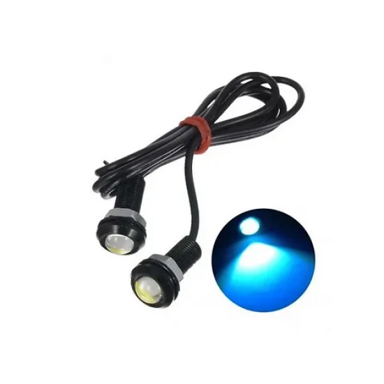 Kartal Gözü Oto Ayna Altı Led Mavi